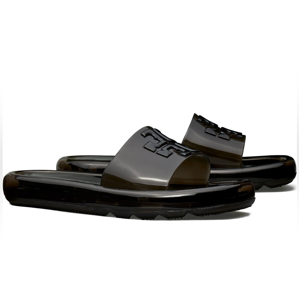 Tory Burch Bubble Jelly Slide Sandal - Black